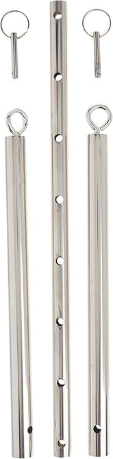 Master Series Adjustable Steel Spreader Bar Silver Spreaders and Hangers